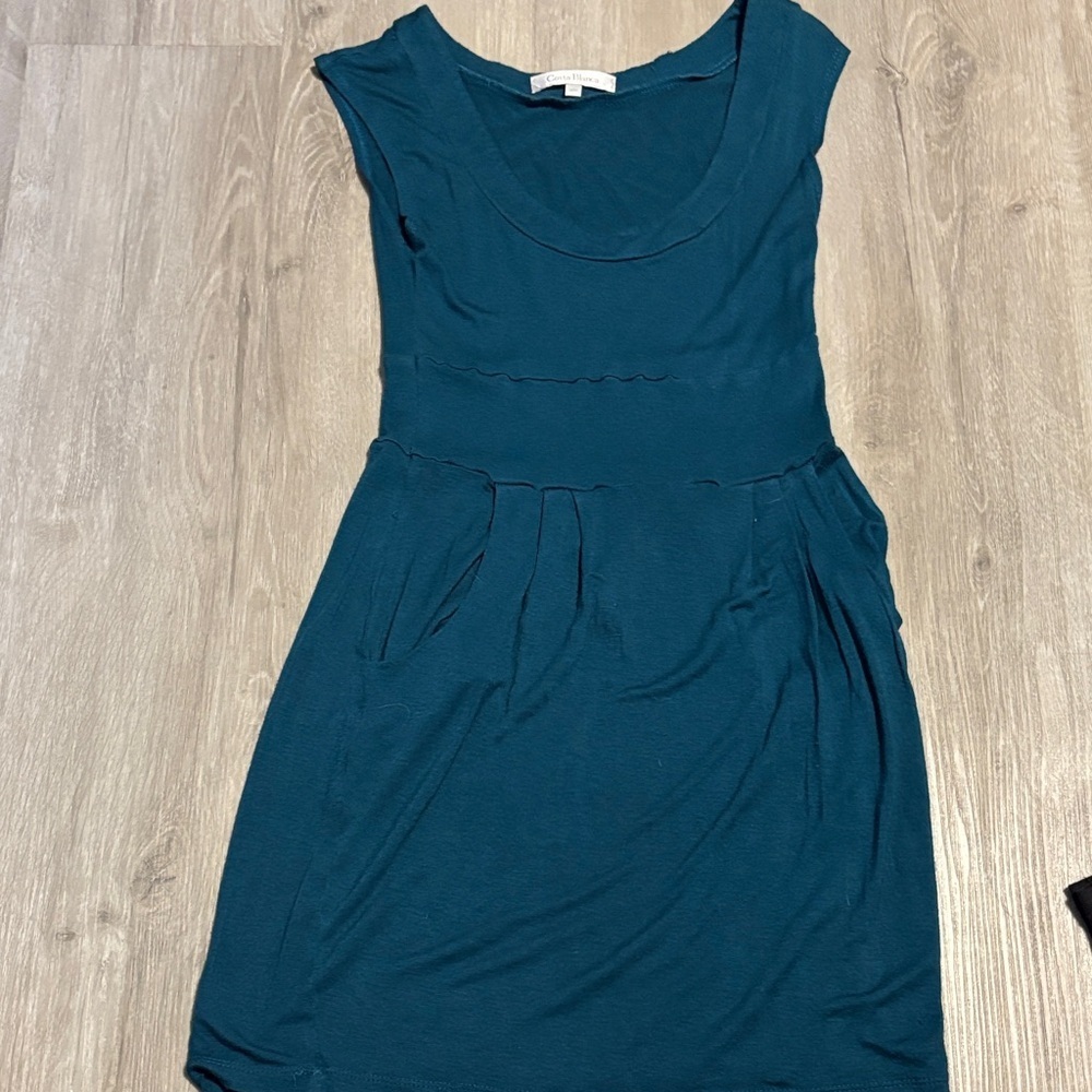 Costa Blanca Teal Sleeveless Dress